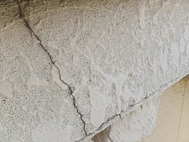 軒先のクラック